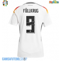Camisa de time de futebol Alemanha Niclas Fullkrug #9 Replicas 1º Equipamento Europeu 2024 Manga Curta